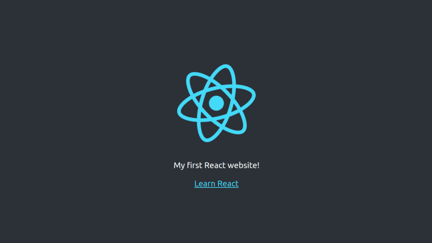 Create React App Website